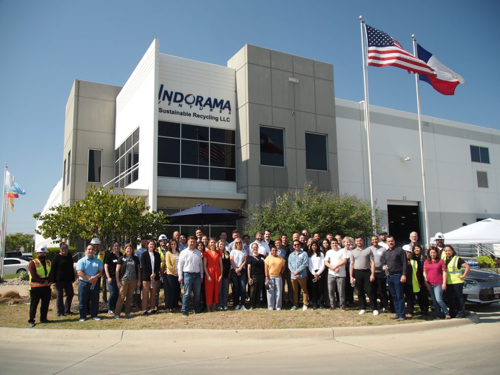 Group of people in front of the building