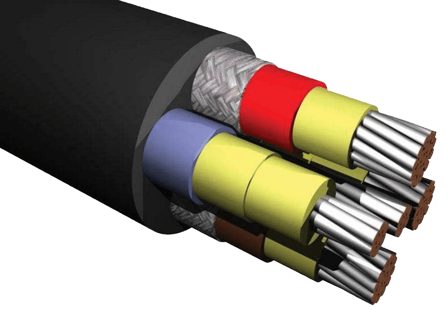 Mining Trailing Cable